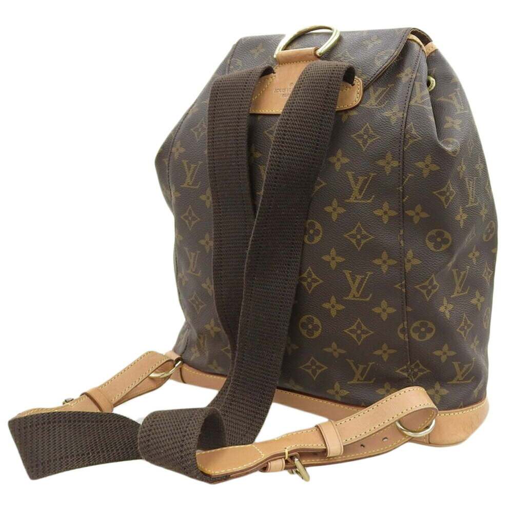 LOUIS VUITTON Authentic Brown Monogram Backpack - Picture 2 of 10